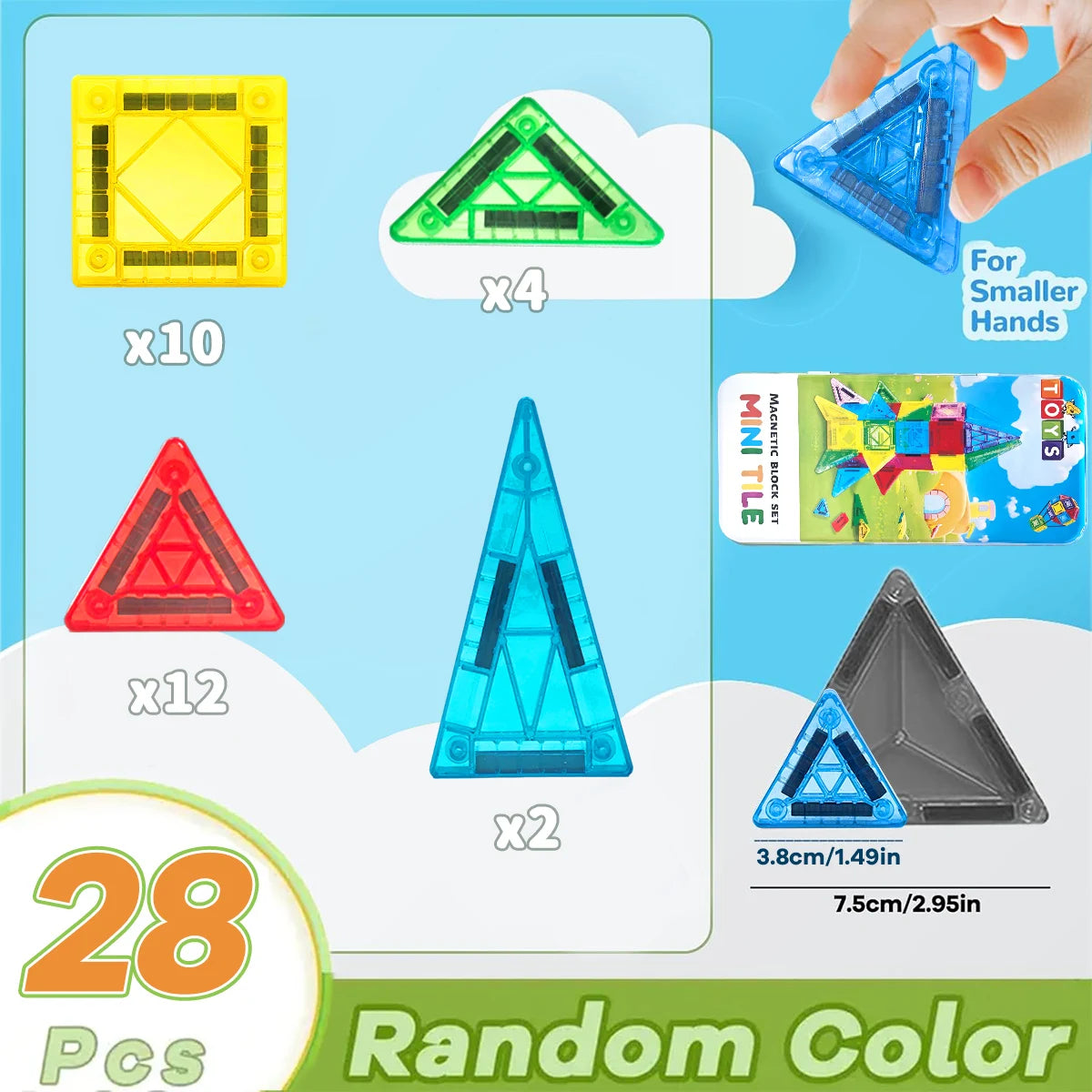 Jeu de construction magnétique