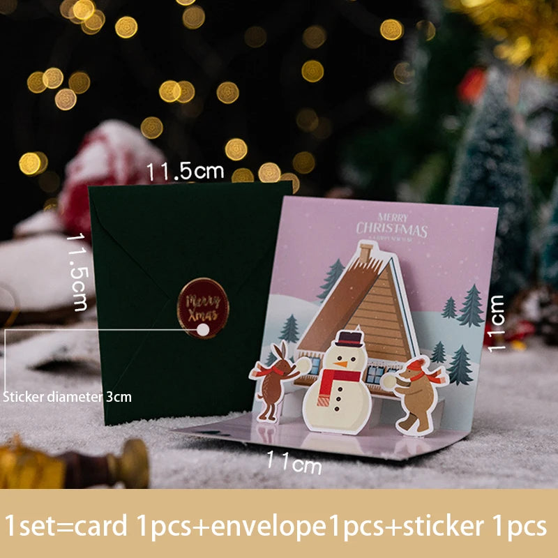 Carte postale pop up