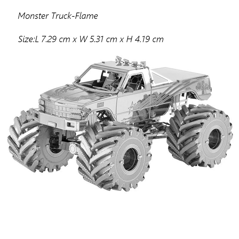 Puzzle 3D en métal, Super voiture de Sport, bricolage, modèle d'assemblage de véhicule fait à la main, jouets pour adultes et enfants