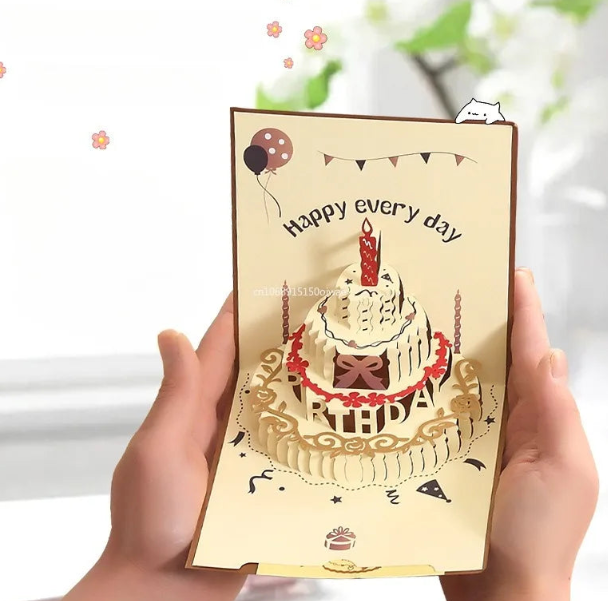 Nos cartes pop up 3D
