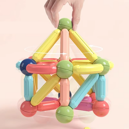 Jeu de construction magnétique 25 pièces
