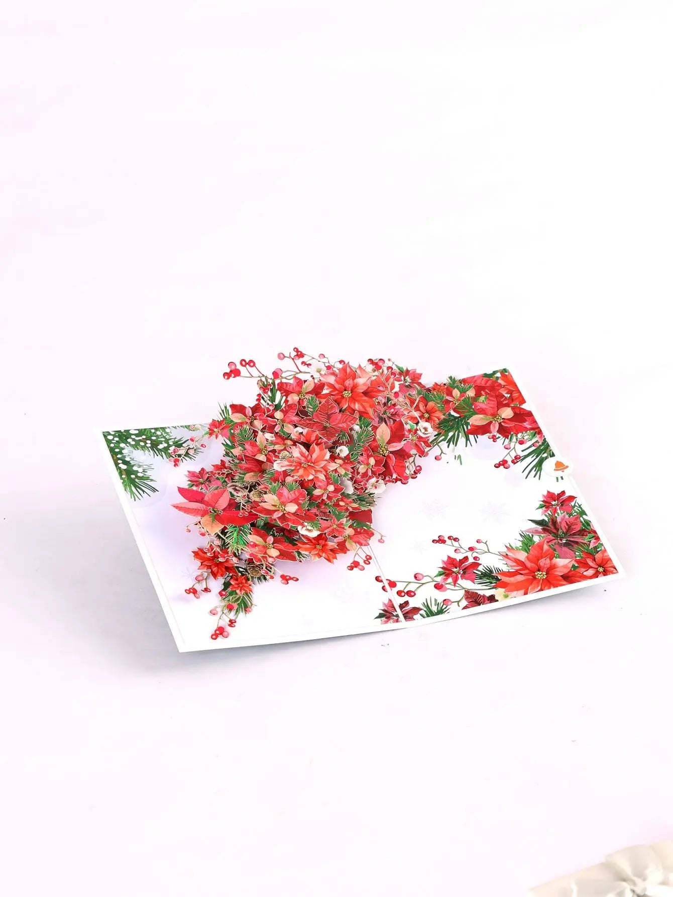 Carte de vœux de noël Mickey, carte 3D créative à Double porte, carte postale cadeau de noël avec enveloppe, fête de noël Donald Duck