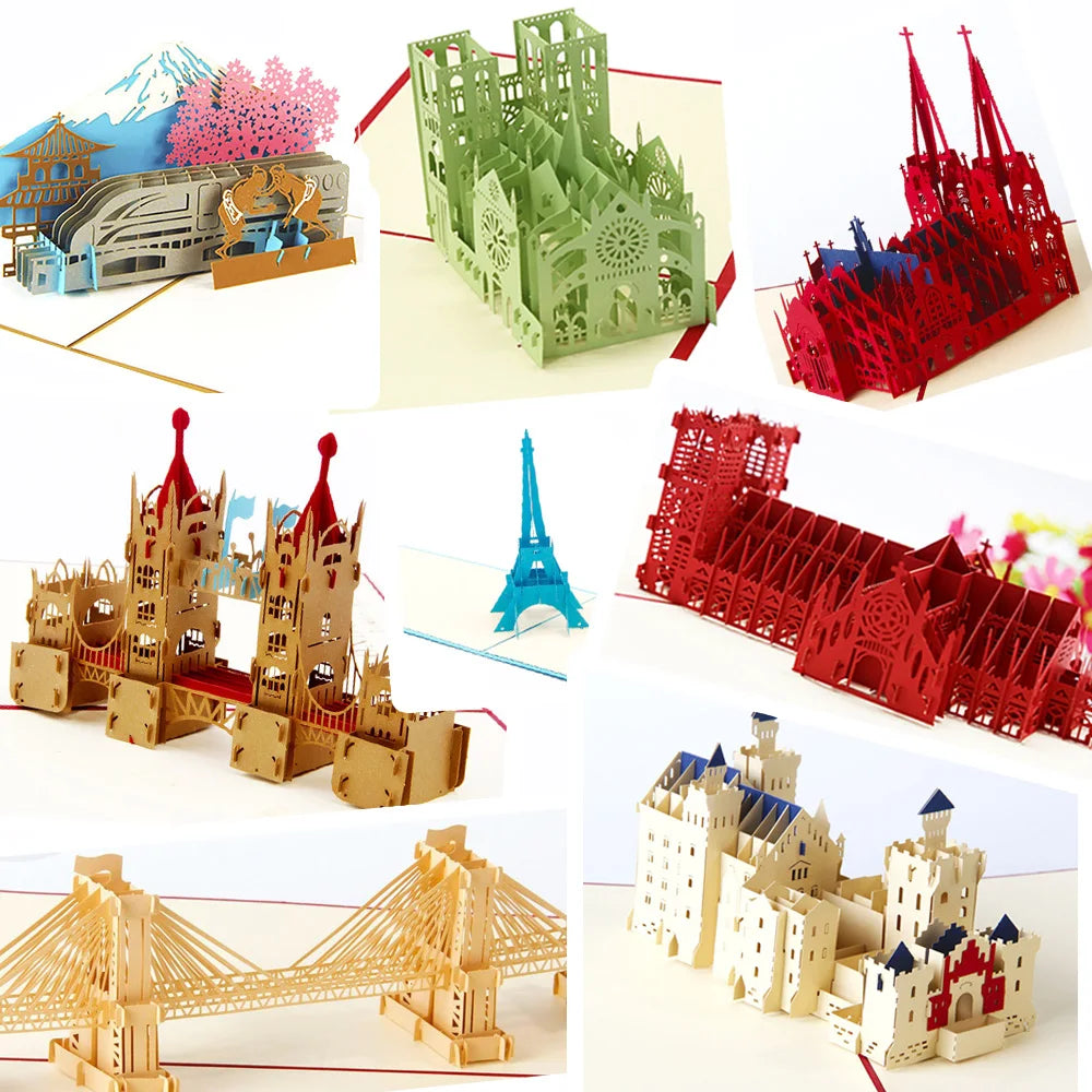 Carte postal 3d monument