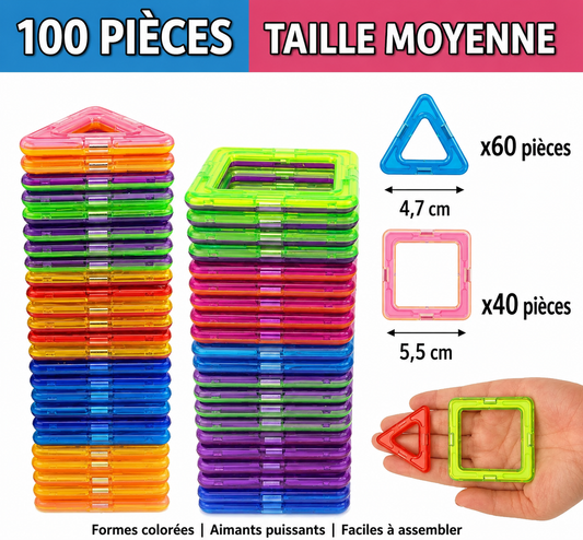 Jeu de construction magnétique