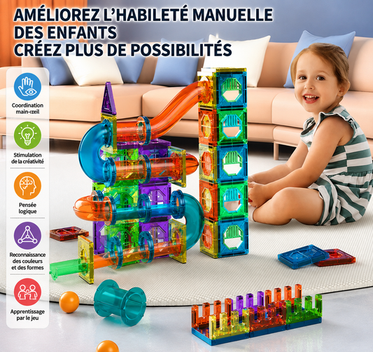 Bille magnétique construction