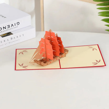 Carte postale pop up