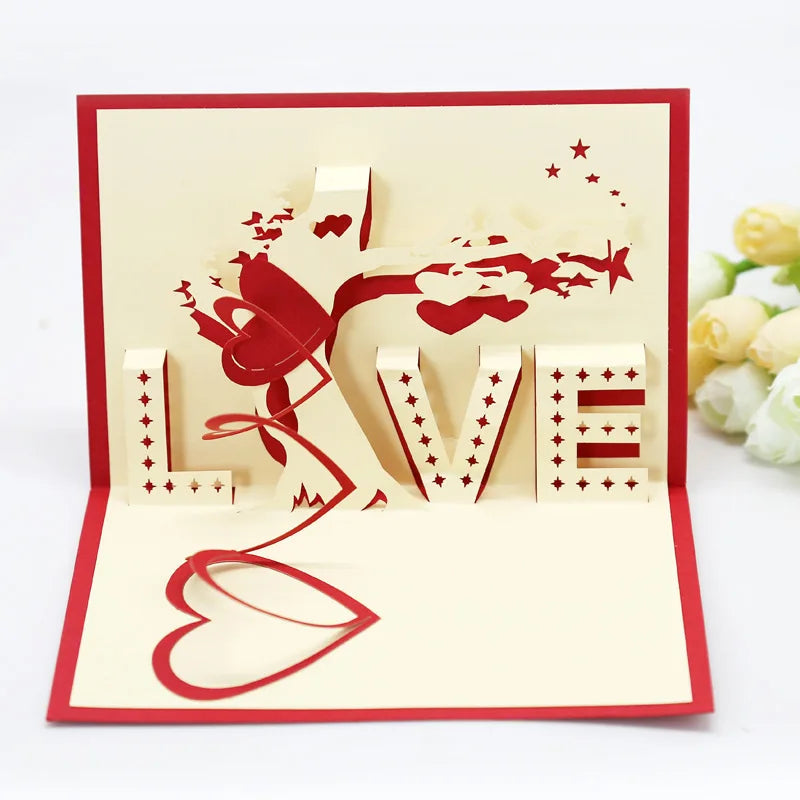 Carte postale en 3d