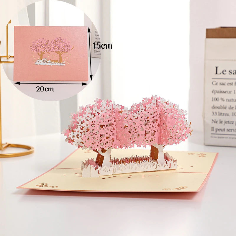 Carte postale en 3d