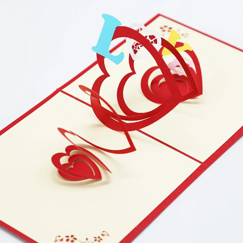 Carte postale en 3d
