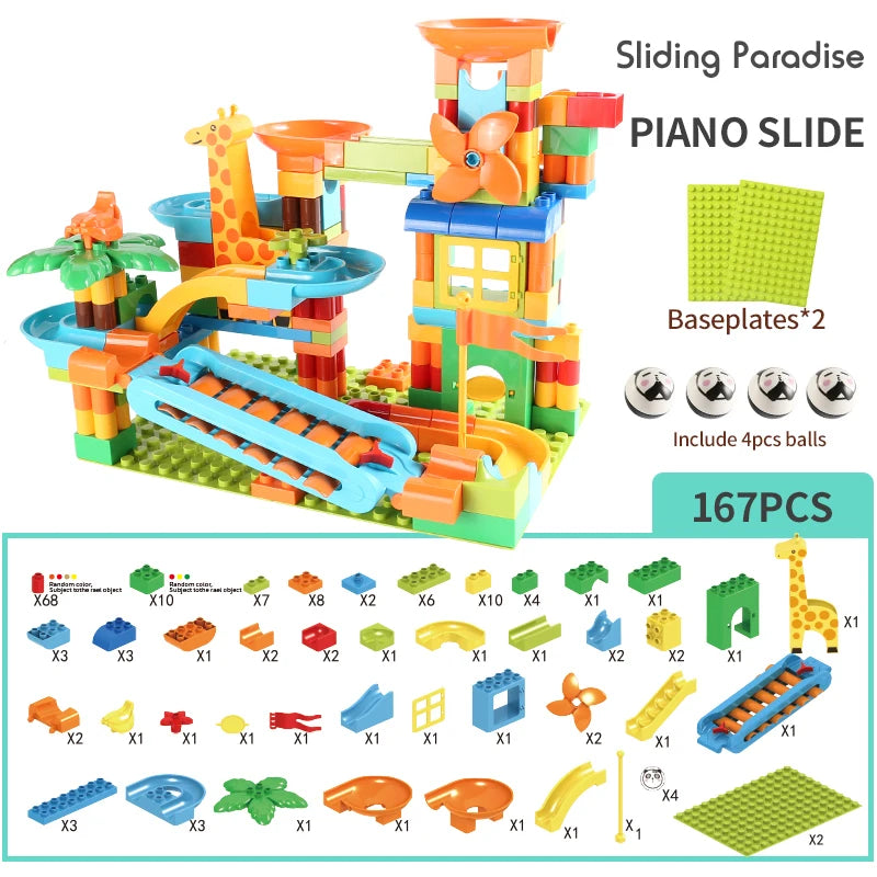 Ce circuit à billes géant
