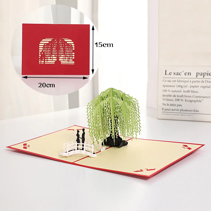 Carte postale en 3d