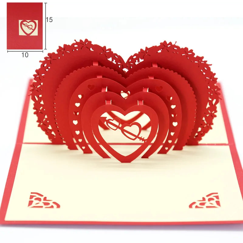 Carte postale en 3d
