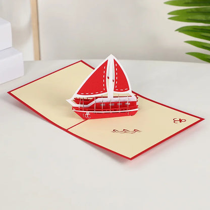 Carte postale pop up