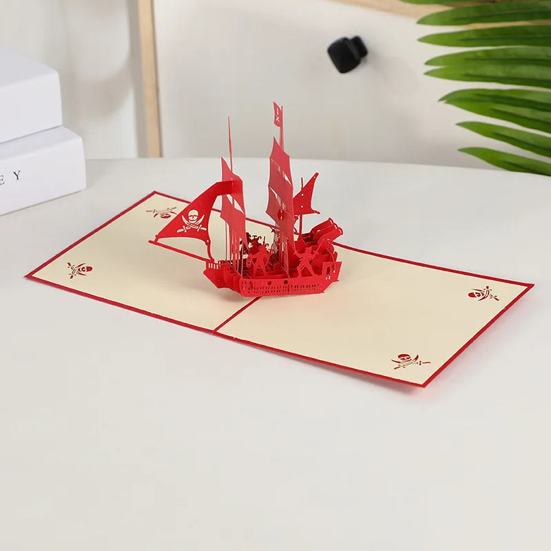 Carte postale pop up