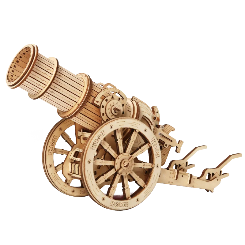 Robotime – Puzzle 3D en bois, armes de siège médiévales, ensemble d'assemblage, cadeau pour enfants et adolescents, jouet de stratégie de guerre pour adultes KW401 KW801