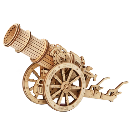 Robotime – Puzzle 3D en bois, armes de siège médiévales, ensemble d'assemblage, cadeau pour enfants et adolescents, jouet de stratégie de guerre pour adultes KW401 KW801