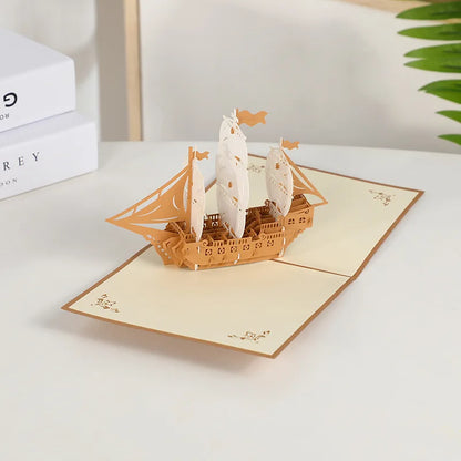 Carte postale pop up