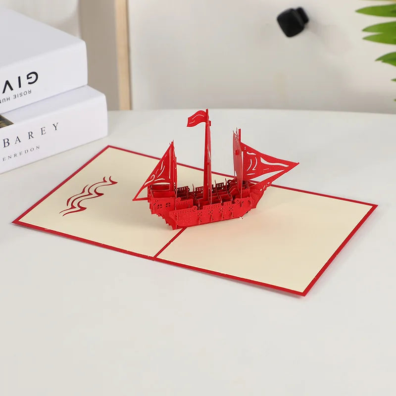 Carte postale pop up