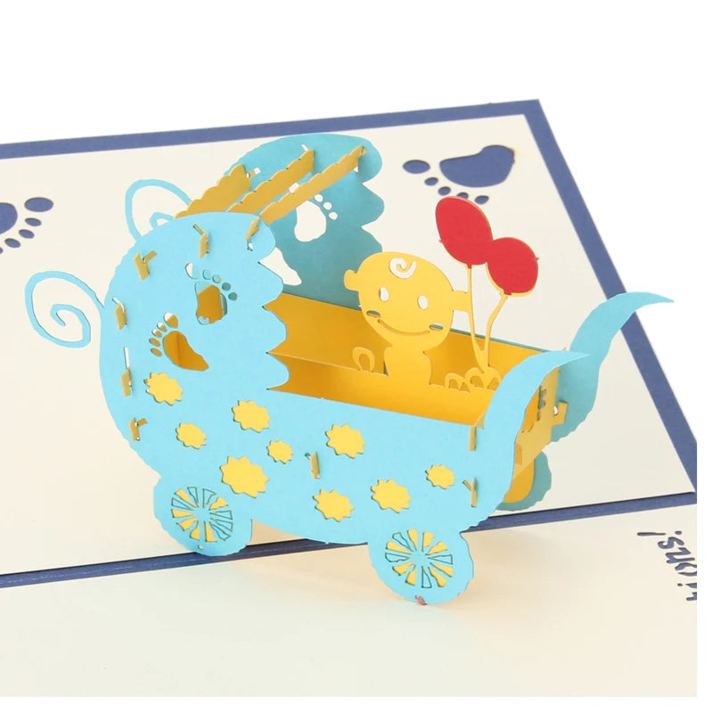 Carte pop up maternelle