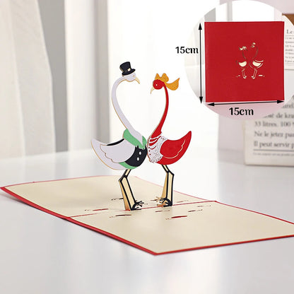 Carte Pop-Up 3D fleur érable cerisier Invitation de mariage carte de voeux fête d'anniversaire cadeau d'anniversaire carte postale avec enveloppes