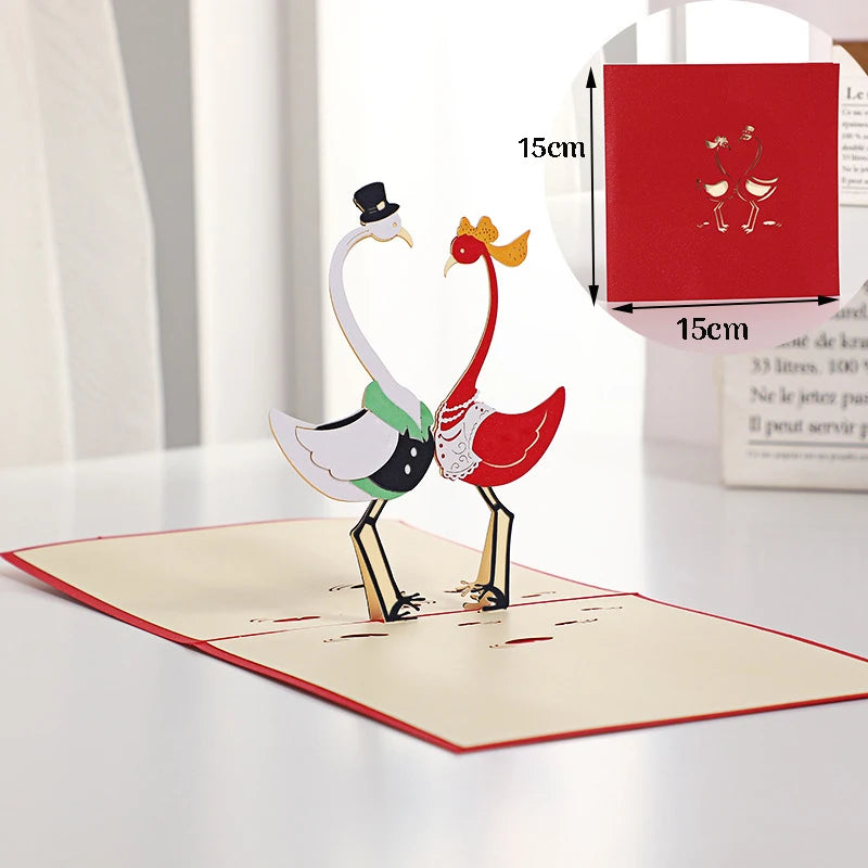 Carte postale en 3d