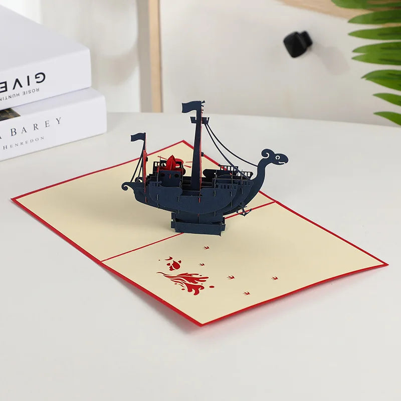 Carte postale pop up