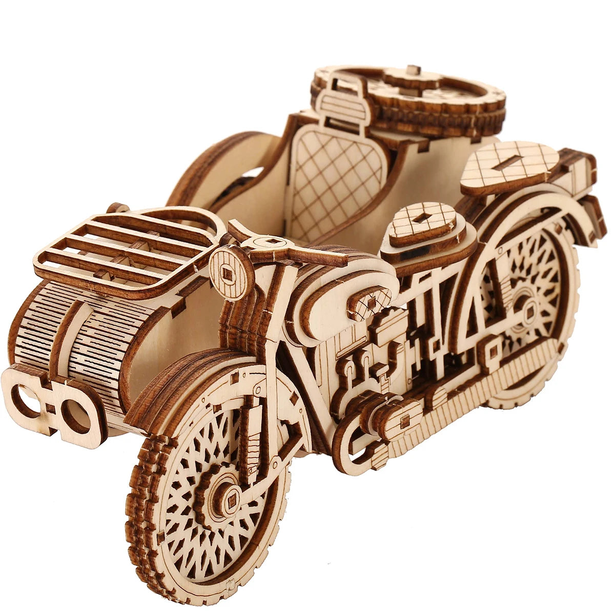 Voiture 3D Puzzle en bois modèle Kits bricolage Laser découpé Puzzles Puzzle jouet pour les enfants