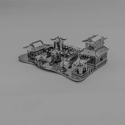 Suzhou jardin 3D Puzzle en métal modèle Kits bricolage découpé au Laser Puzzles Puzzle jouet pour les enfants