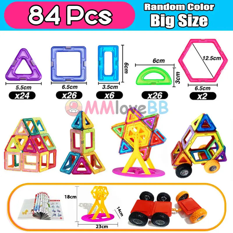 Jeu de construction magnétique
