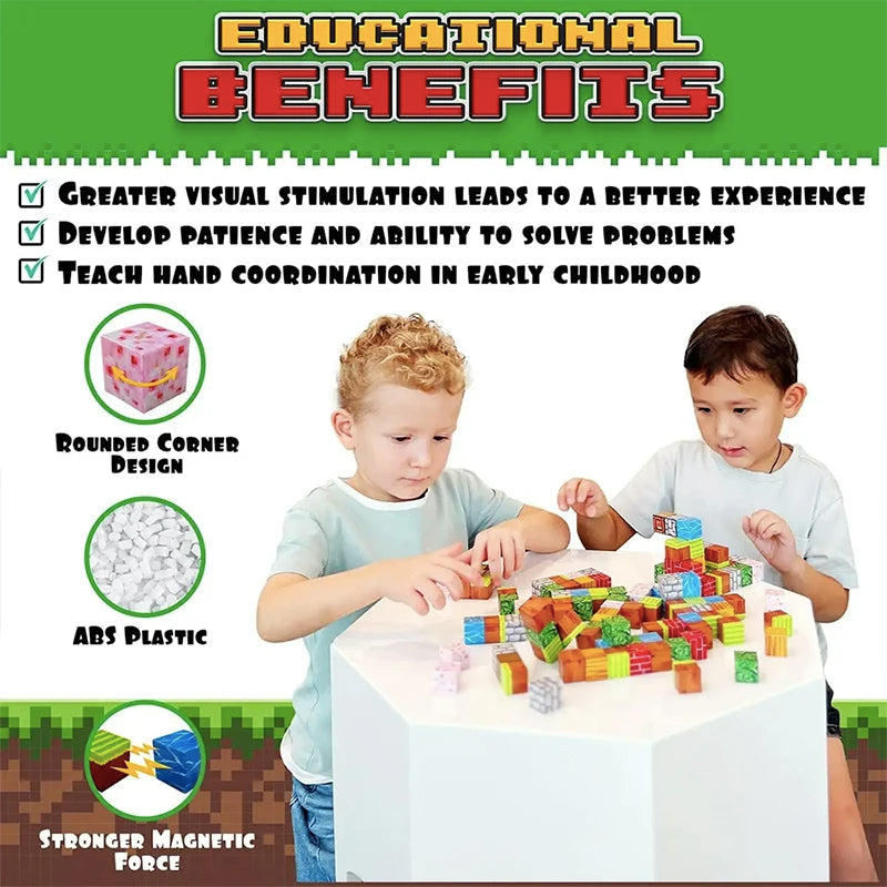 Blocs de construction magnétique craft