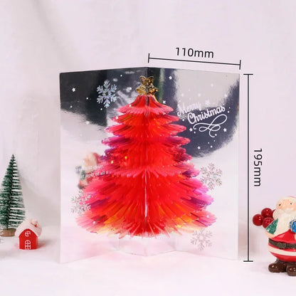 carte pop up noel