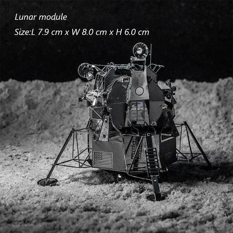 Puzzle 3D en métal UFO, bricolage fait à la main, Exploration spatiale, modèle d'assemblage de vaisseau spatial, jouets pour adultes et enfants