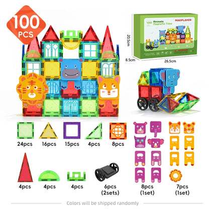 Jeu magnetique construction