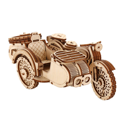 Voiture 3D Puzzle en bois modèle Kits bricolage Laser découpé Puzzles Puzzle jouet pour les enfants
