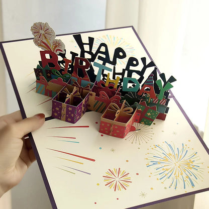 Carte postale pop up