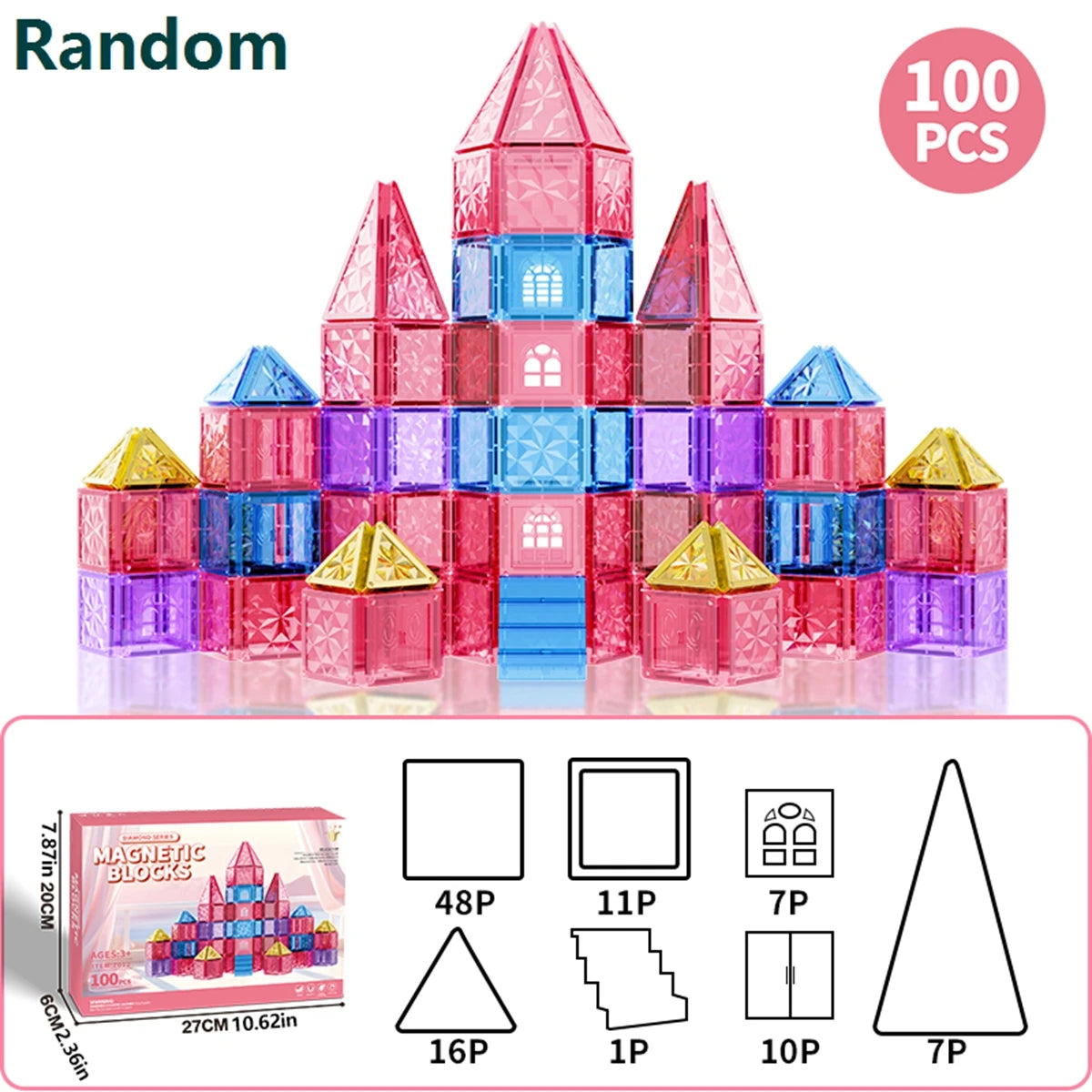 jeu de construction magnétique 3 ans