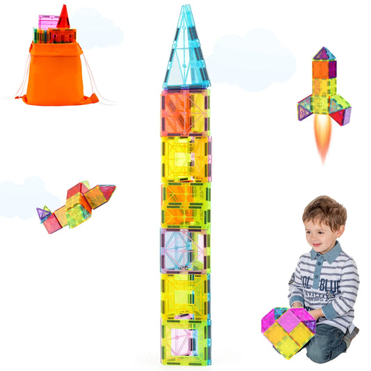 Ce jeu de construction magnétique