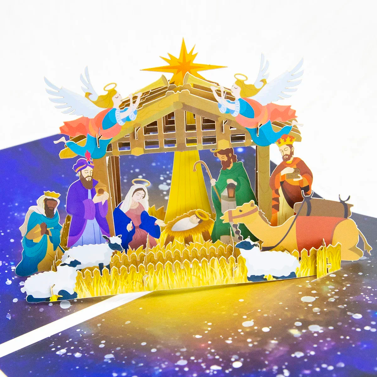 carte pop up noel