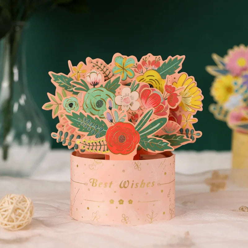 Carte postale en 3d anniversaire