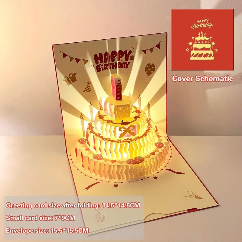Carte postale en 3d