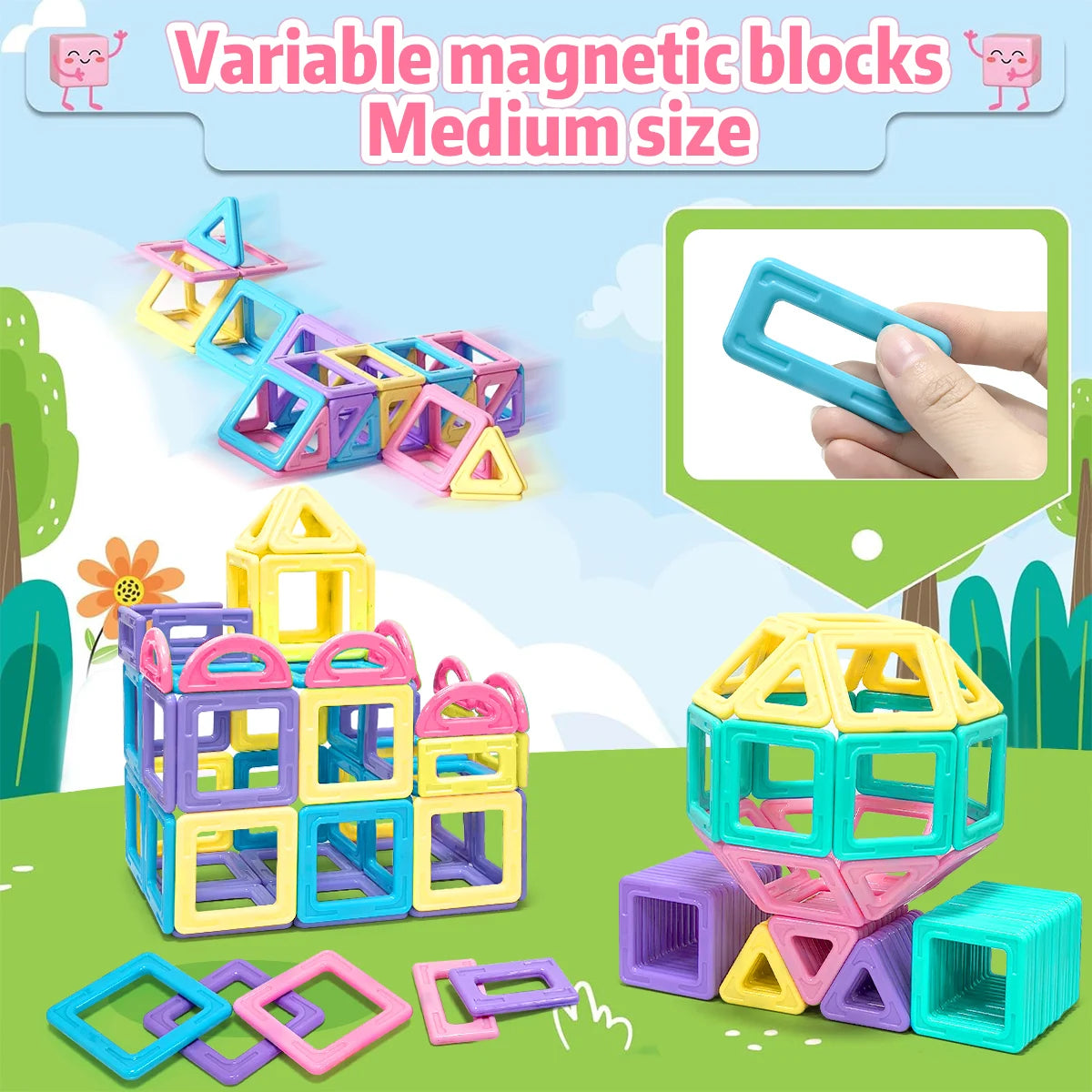 Jeu construction magnétique
