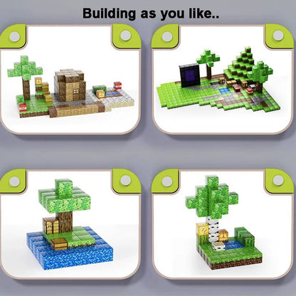 Blocs de construction magnétique craft