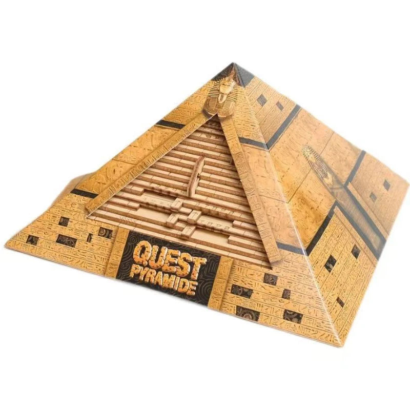 Boîte de Puzzle pyramide Quest, cadeau Surprise, avec compartiment caché, jeux de casse-tête pour adultes et enfants, Test de qi, jouets créatifs