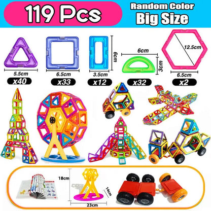 Jeu de construction magnétique