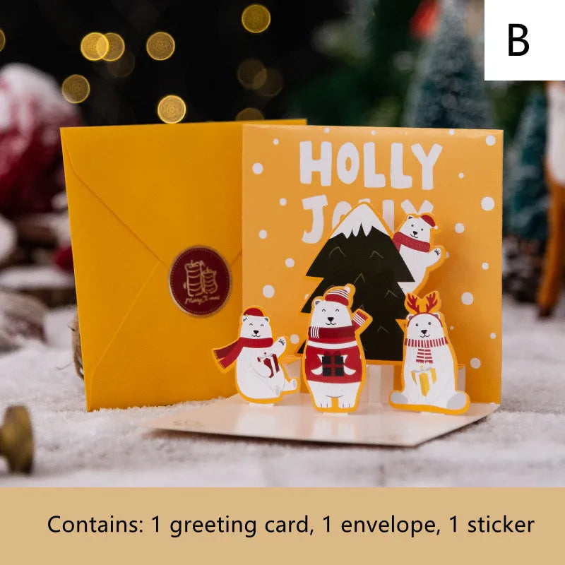 Carte postale pop up