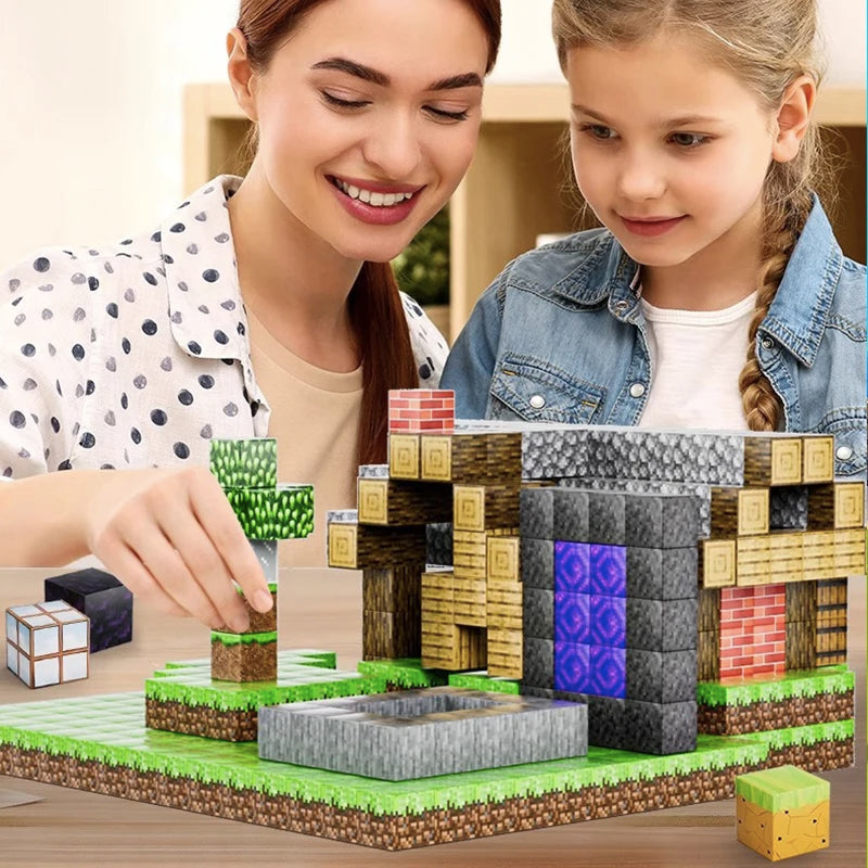 Blocs de construction magnétique craft
