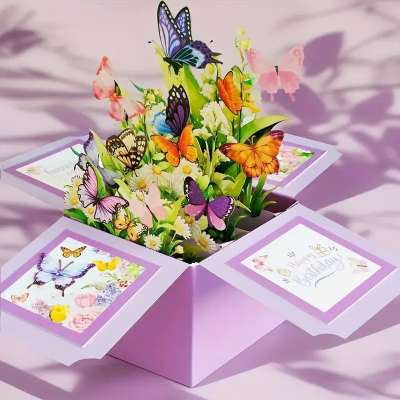 Carte postale pop up