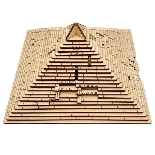 Boîte de Puzzle pyramide Quest, cadeau Surprise, avec compartiment caché, jeux de casse-tête pour adultes et enfants, Test de qi, jouets créatifs