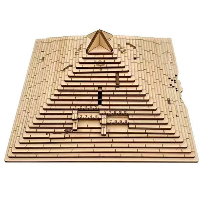 Boîte de Puzzle pyramide Quest, cadeau Surprise, avec compartiment caché, jeux de casse-tête pour adultes et enfants, Test de qi, jouets créatifs