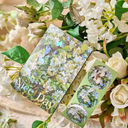 Carte postale pop up papillons